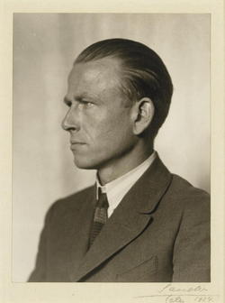 Maler [Otto Dix] by August Sander